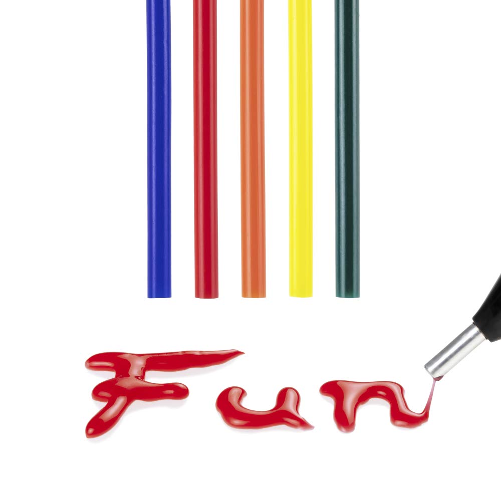Glue sticks 11mm colorful 50 pcs