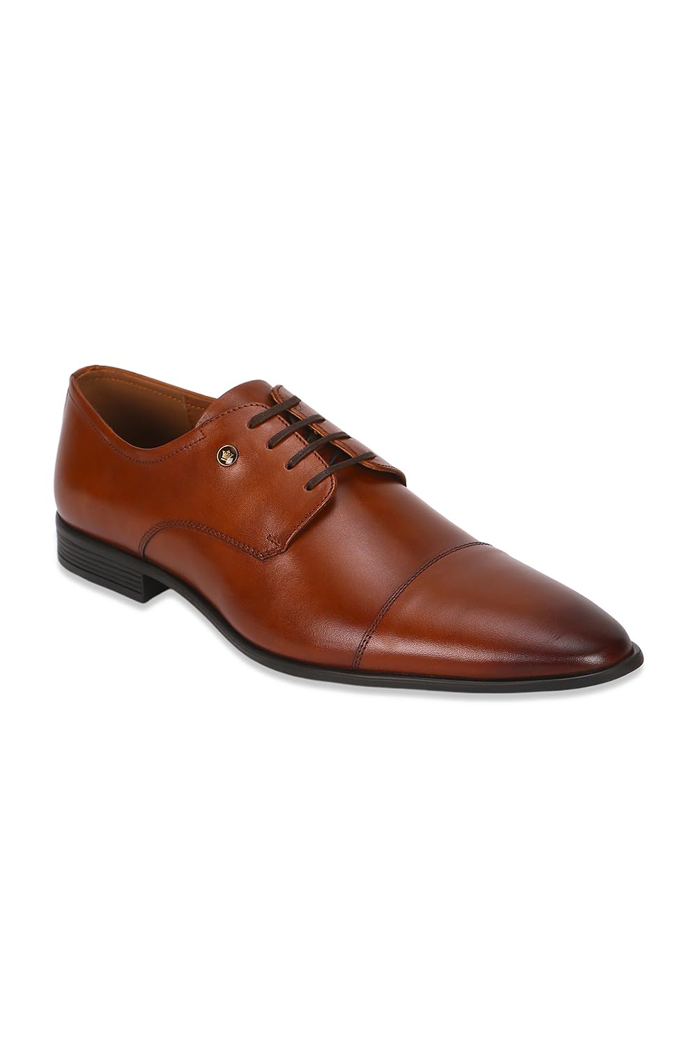 Louis Philippe Men Brown Formal Leather Derby Shoes (B0D5H71N3L) Amazon Price History, Amazon Price Tracker