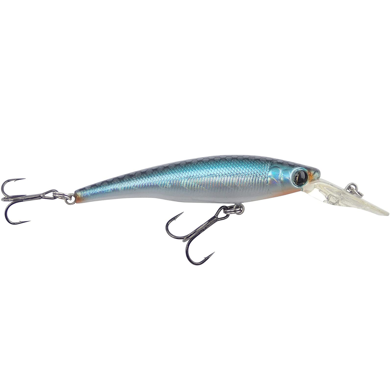 Owner American Rip'n Minnow 70 Bait, 2 4/5-Inch, 1/5-Ounce, Blue Scales