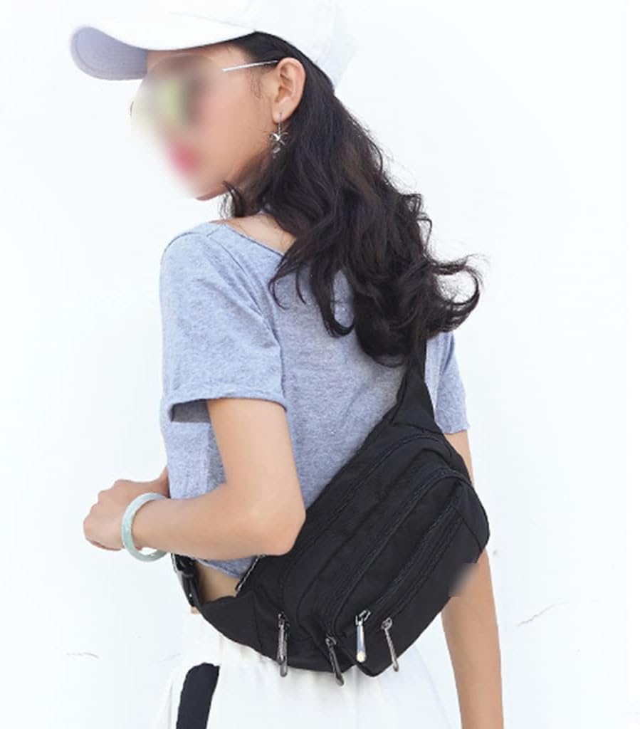 Unisex Waterproof Waist Bags Pack For Bum Bag Adjustable Strap Fanny Large Capacity Casual Running