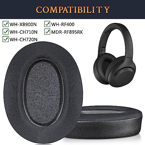 SOULWIT Cooling Gel Ear Pads Cushions for Sony WH-XB900N/WH-CH710N(WHCH710N WHCH710 CH710)/WH-CH720N(WHCH720 CH720)/WH-RF400(WHRF400)/MDR-RF895RK - Image 2