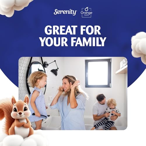 Serenity Soft Quilted Toilet Tissue 3‑Ply – Luxuriously Soft, Gentle & Strong Bulk Toilet Rolls, Hypoallergenic, Value Pack Of 60 Rolls, Sustainable & Dermatologically Tested - 4