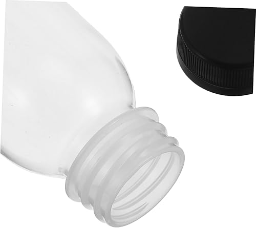 Miniatura 7 de BESPORTBLE Botellas pequeñas, 6 unidades, embotellado de jugo, recipientes de plástico transparente, contenedor de café, mini botellas de agua de 8