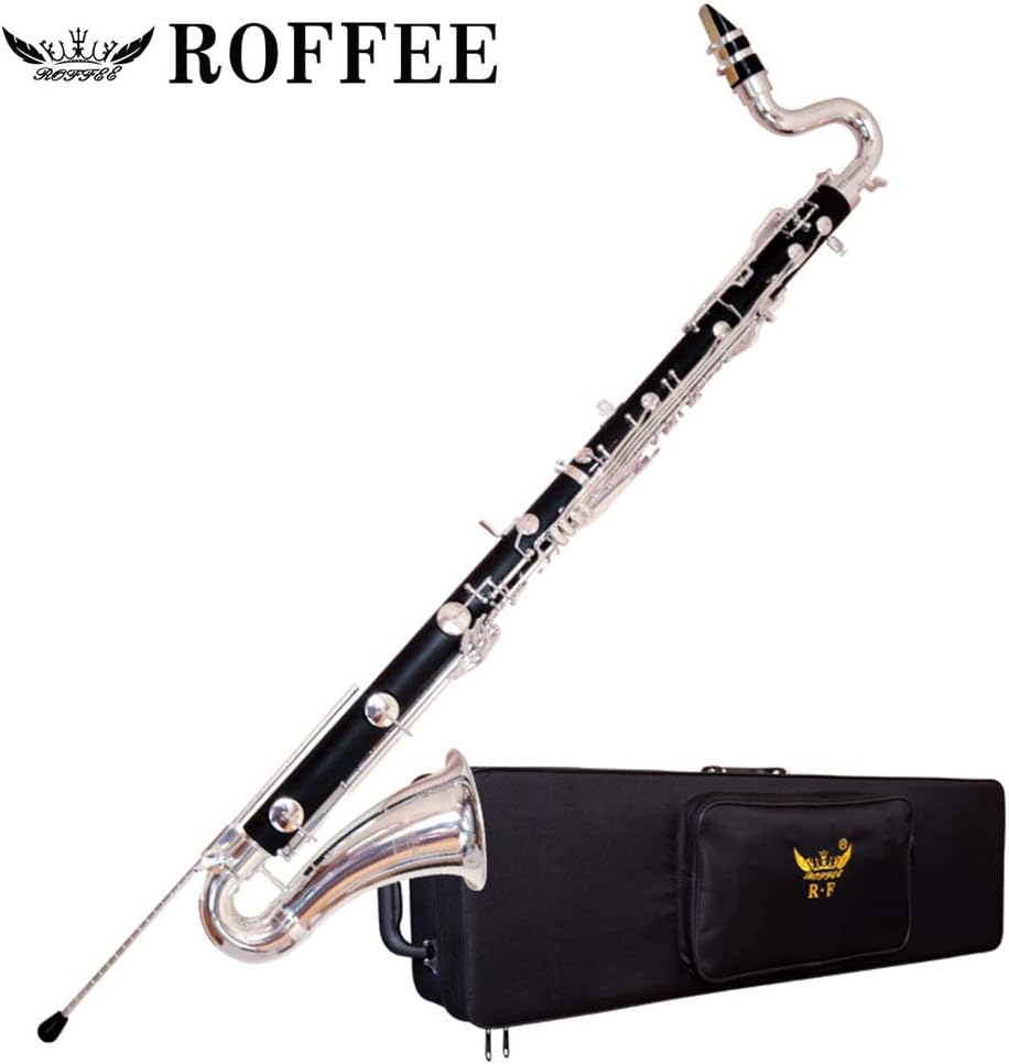professional performance level ABS silver plated LOW E 799 bass clarinet