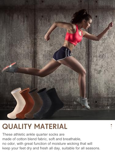 Image of Tarpop 100 Pairs Bulk Mens Socks Moisture Wicking Casual Sports Ankle Socks for Homeless Unisex Adult Men Women