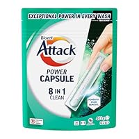 Biozet Attack Power Laundry Capsules 8 In 1 Clean 30 pack