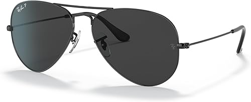 Vista 37 de Ray-Ban Rb3025 Classic Aviator - Lentes de sol clásicos de aviador Polarizado dorado/verde