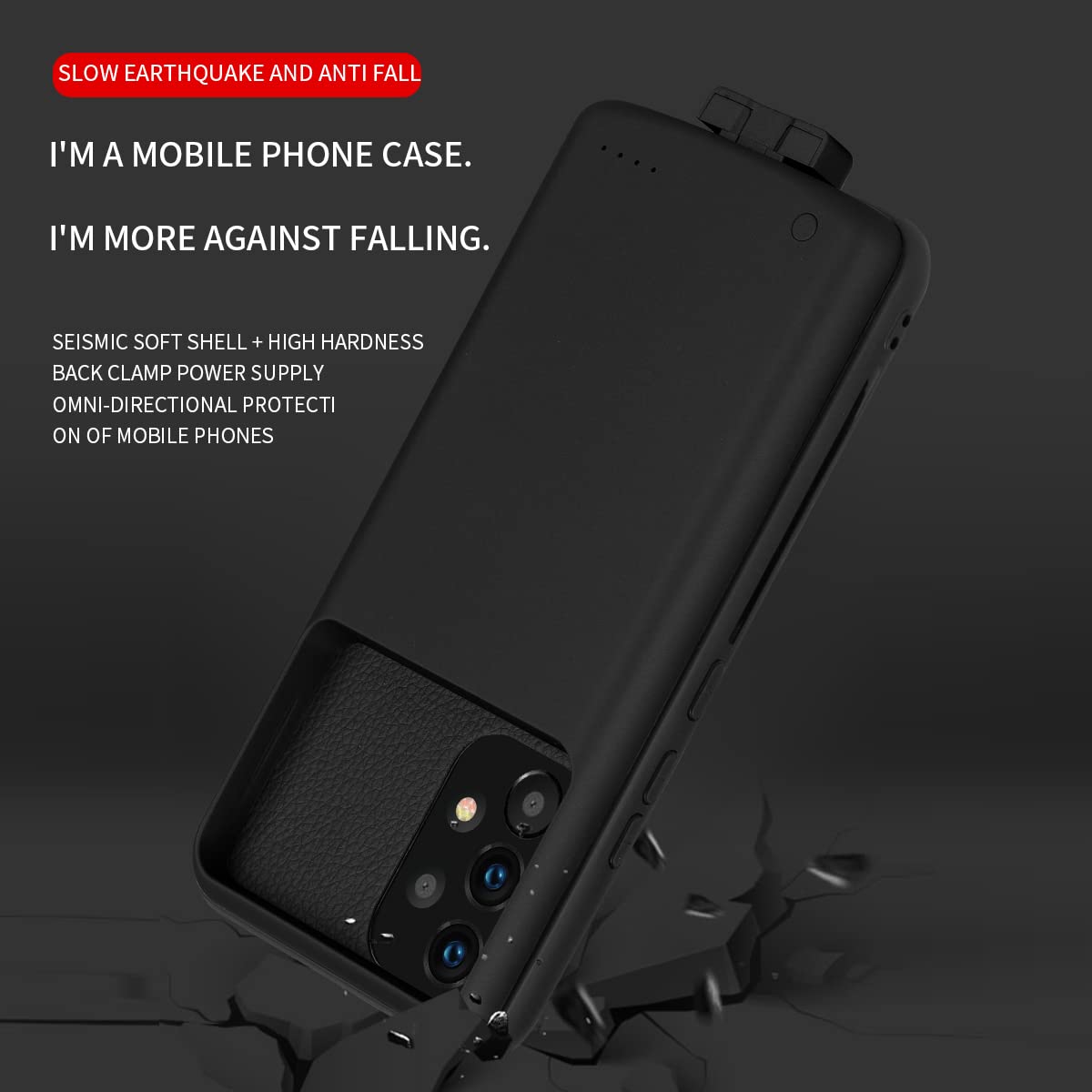 A53 Custodia Batteria per Samsung Galaxy A53 5g, 5000mAh Backup Power Bank Batteria Esterna per Galaxy A53 Custodia di Ricarica Portatile Caricatore con A53 5g Protezione Dello Schermo Fotocamera