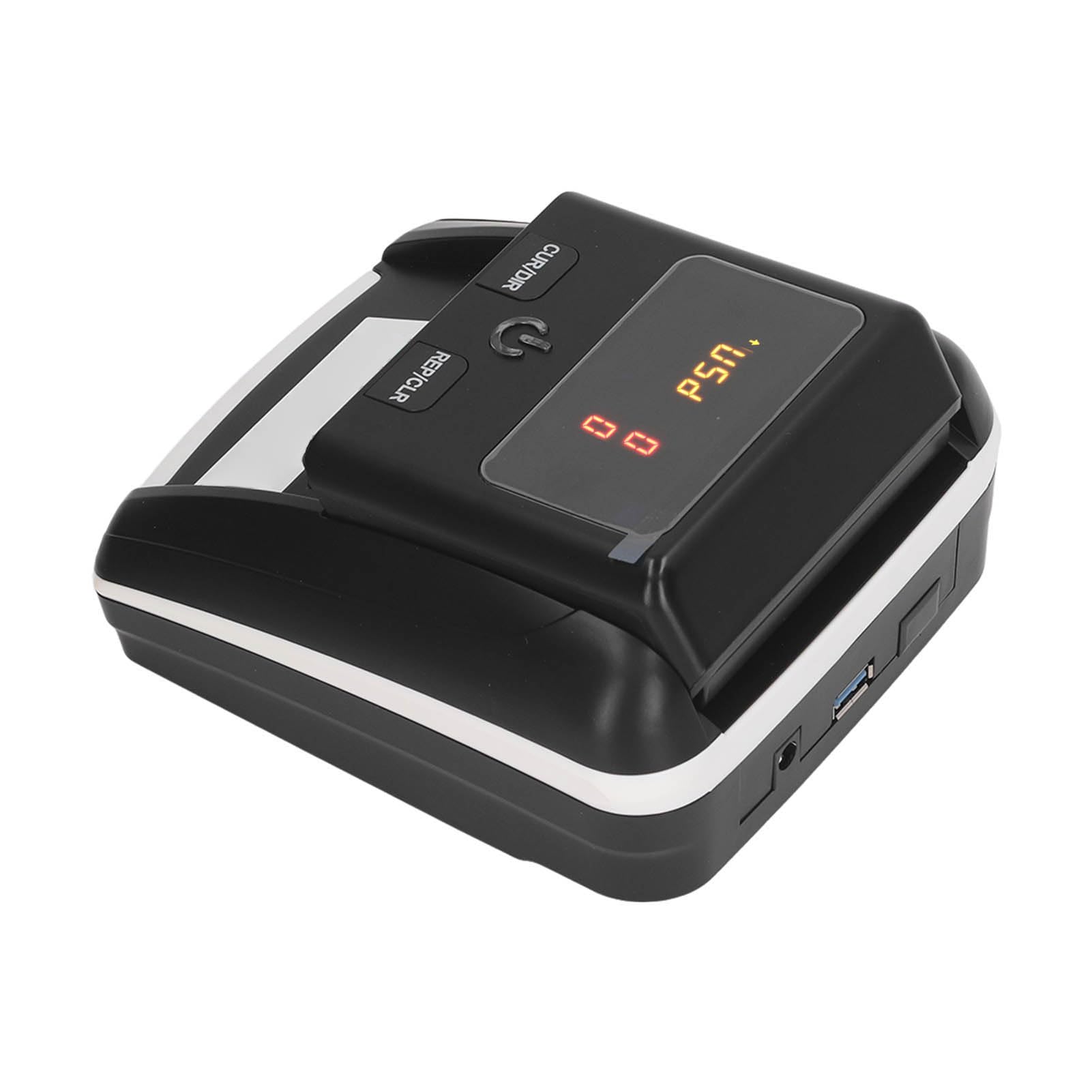Rilevatore di Banconote, Funzionamento Semplice, Validatore di Banconote USD EUR, Ampio Schermo LCD, 100-240 V, di Conteggio Automatico Accurato per Negozi, Ristoranti, Hotel
