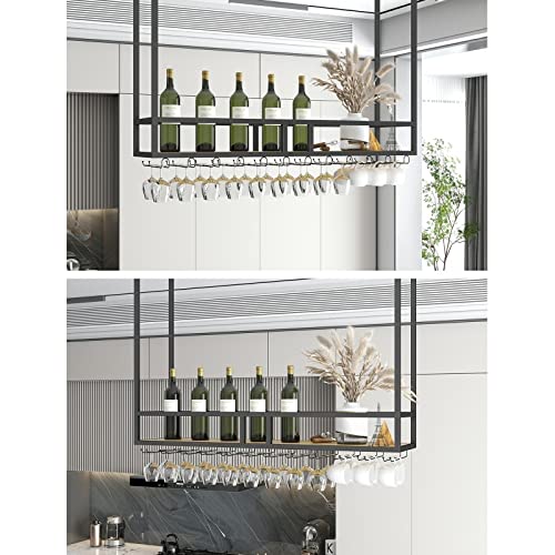 Casier à vin avec étagère pour libérer l'espace de cuisine encombrée