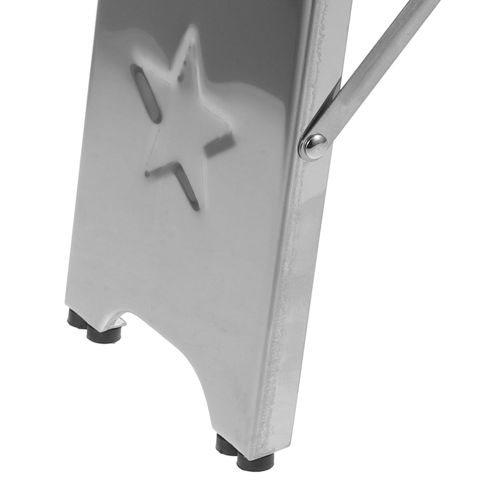 Alipis Tabouret Pliant en Acier Inoxydable Robuste, Support 100 Kg, Pliable et Portable, Léger et Compact, pour Camping, Randonnée, Pêche et Jardinage en Extérieur
