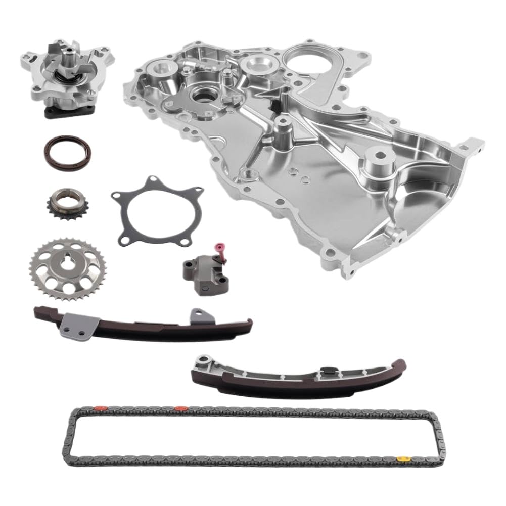 Kit de cadena de distribución del motor con sello de bomba de agua compatible con Xa 1.5L 2004 2005 2006