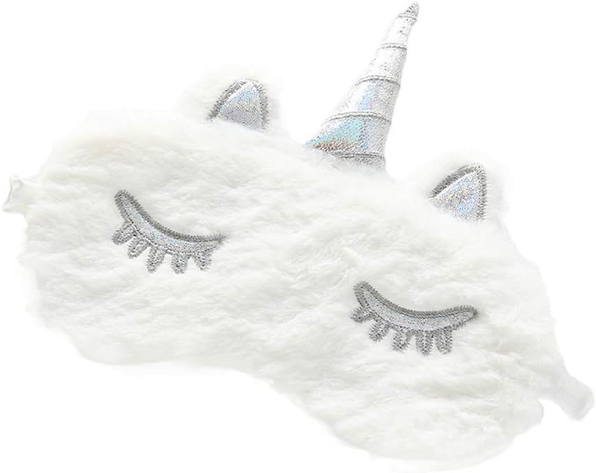 maschera occhi di peluche per dormire