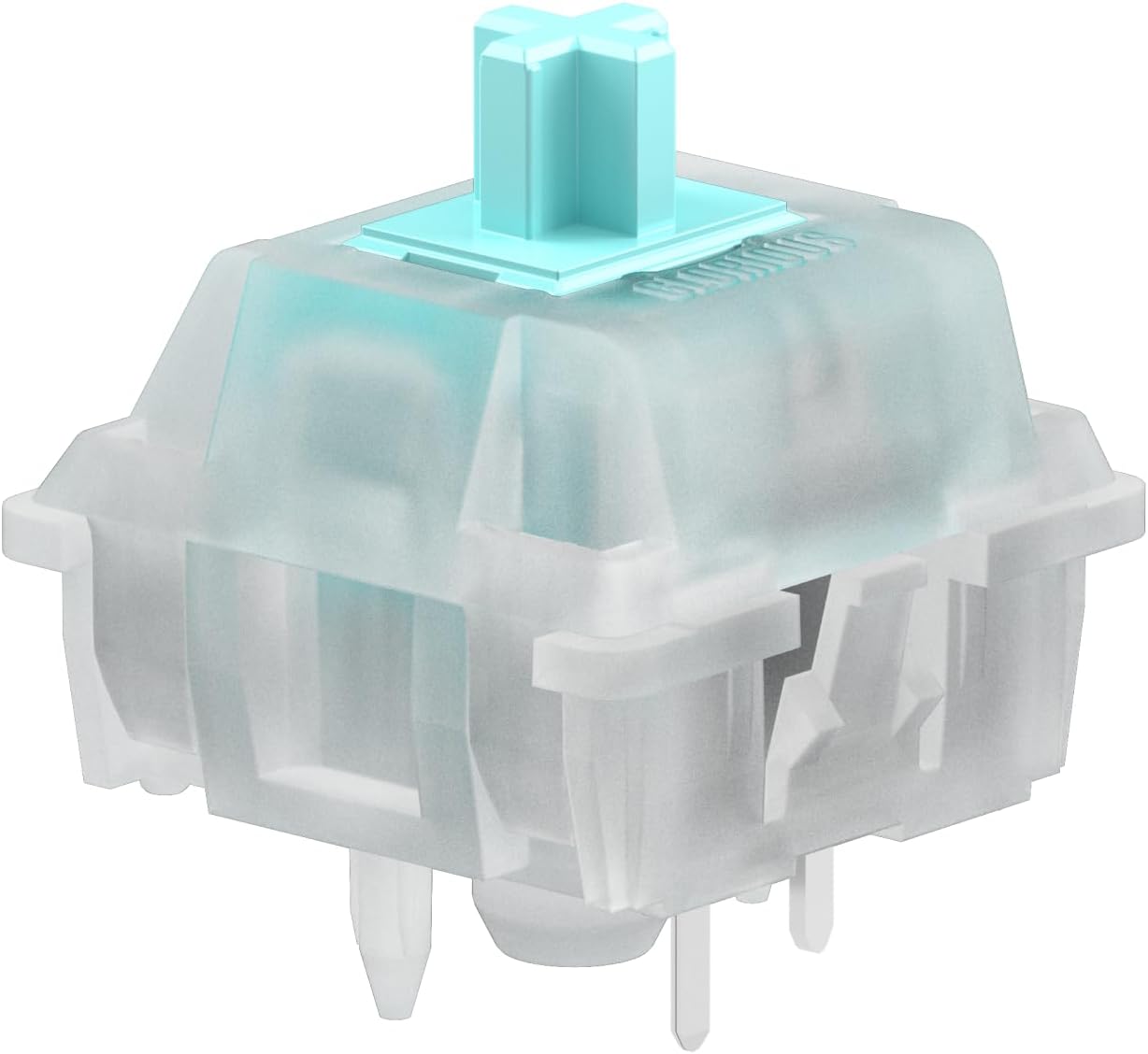 GLORIOUS Gaming - Lynx Silent Switches (LUBED) - 36x Linear Mechanical Switches for Hotswap Keyboards, 5-pin, Linear Keyboard Switches for Gaming, Lubricated POM Stem for Fast, Smooth Presses