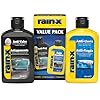 Rain-X Pack Tratamiento Antilluvia Parabrisas y Antivaho Coche Interior Parabrisas y Ventanas, Apto para Cristales Baño, 200 ml