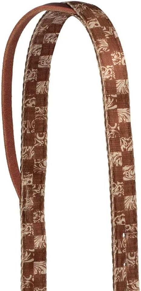 WEAVER Poly Split Ear Headstall Checkerboard