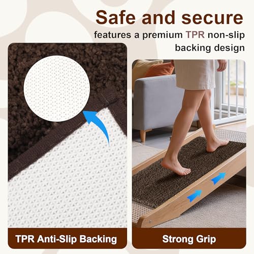 Baahrnom Bathroom Rugs Sets 2 Piece Non Slip Washable Bath Mat Set by Baahrnom - Used condition - Image 4