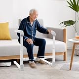 Aufstehhilfe Sofa/Bett/Toilette, Aufstehhilfe Für Senioren Vom Sofa, 3 Höhenverstellbar und 2 Breitenverstellbar Couch-Hebehilfe, Sicherheitshaltegriff mit Anti-Rutsch-Füßen für Senioren, Behinderte