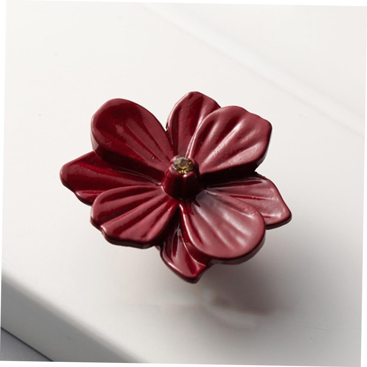 OSALADI 15stücke Vintage Blumen Möbelknopf Aus Zinklegierung Für Türen Und Schränke Dekorative Griff Für Küche Bad Wohnzimmer Und Schlafzimmer