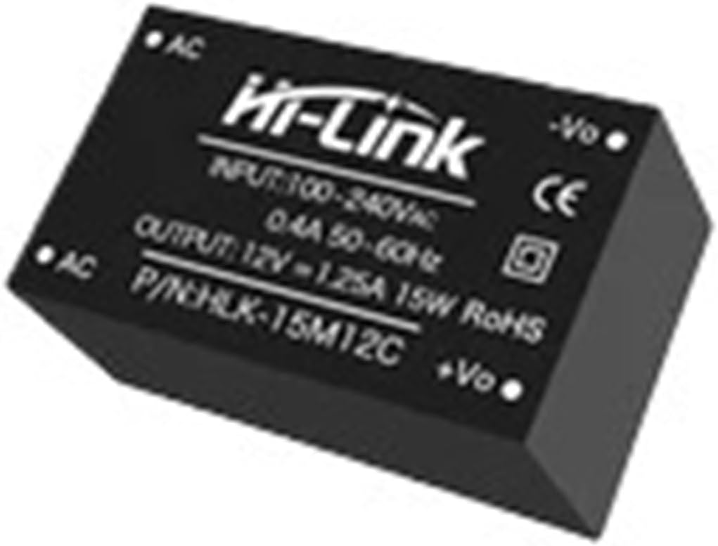 15M05C 15M09C 15M12C 15M15C 15M24C AC DC Converter 15W 5V/9V/12V/15V/24V Smart Home Power Supply Intelligent Module(HLK-15M12C)