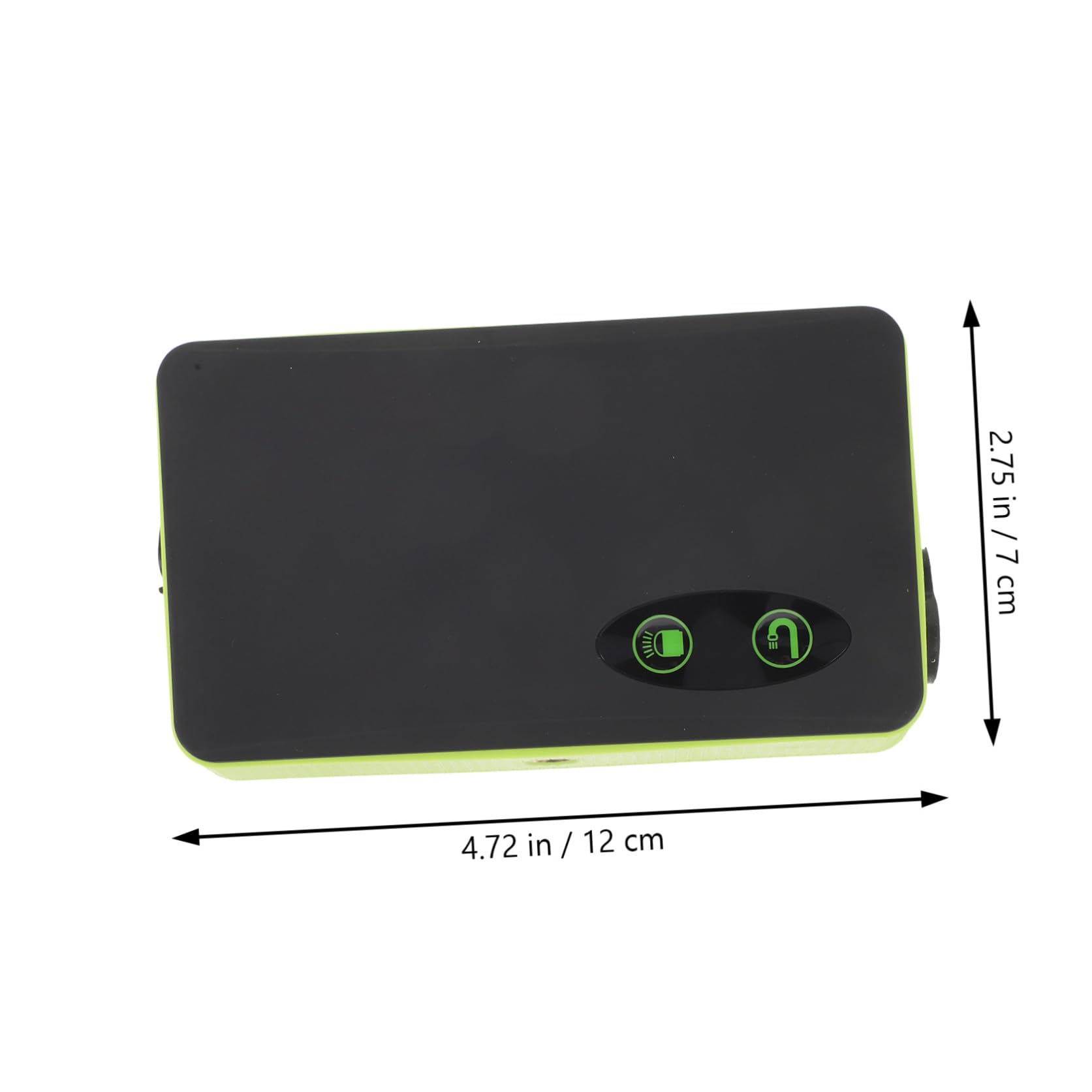 UPKOCH Pompa di Ossigeno Portatile per Pesca Verde Assorbitore d'Acqua Multifunzione Ricarica a Induzione Aeratore per Acquari e Miscelatore Esca Luci LED