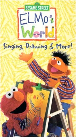 Sesame Street series: Elmo's World - Singing, Drawing & More VHS