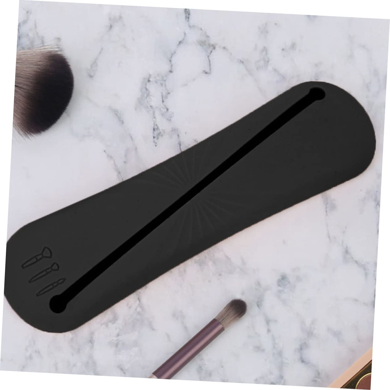minkissy 3juegos Soporte De Esponjas y Pinceles De Maquillaje De Estuche De Viaje para Cosméticos Organizador Compacto y Portátil