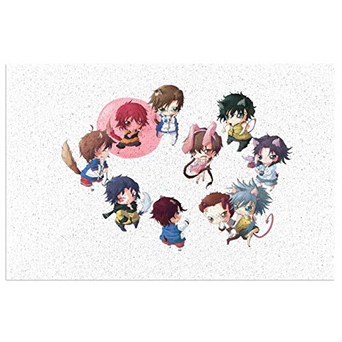 テニスの王子様 玄関マット　フロアマット カーペット ラグマット 滑り止め　ＰＶＣ　泥落とし　床保護　ベッドルーム 室内　屋外　四季通用 多機能 おしゃれ　人気　床敷 60cm*40cm