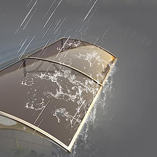 Auvent de porche en polycarbonate de qualité supérieure et aluminium - 2