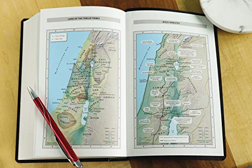 Niv, Gift and Award Bible, Leather-Look, Black, Red Letter Edition, Comfort Print: New International