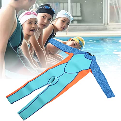 Roupa de Mergulho Infantil para Surfe, Roupa de Mergulho Quente Infantil Com Proteção Solar para Mer