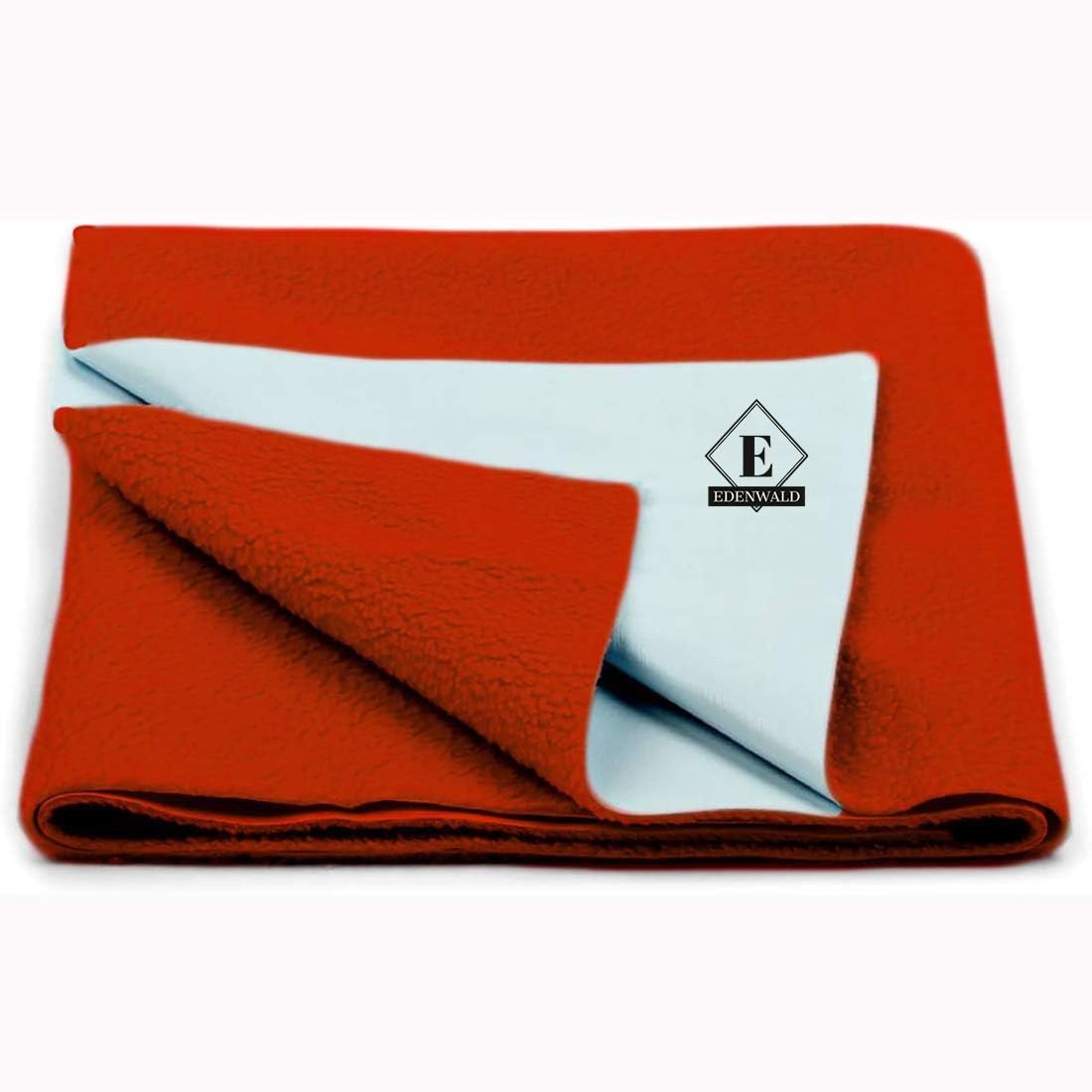 Crib Mattress Protector Dry Sheet, Waterproof Bed Protector Sheets, Reusable Rubber Sheets for Children, Adults &amp; Pet, Leak Proof Mats for Home, Outdoor &amp; Travel (Large 40"x60") (Red)