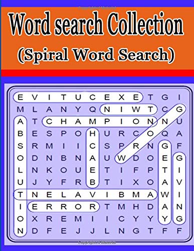 Word search collection spiral word search in this activity book you will find a excellent 