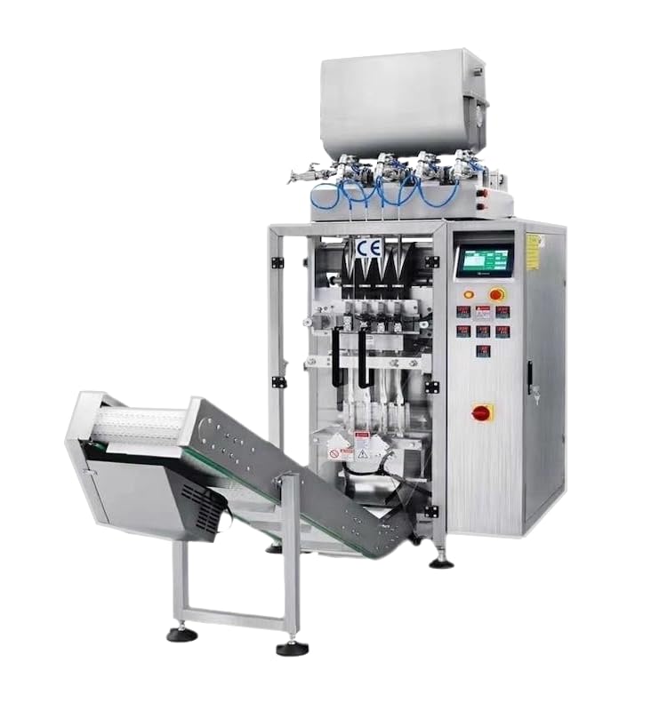 Multi Lane Shampoo Liquid Jelly Sachet Stick Pack Filling Packaging Packing Machine