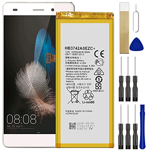 Replacement Battery HB3742A0EZC+ for Huawei P8 Lite 4G ALE-L21 Battery Free Adhesive Tool