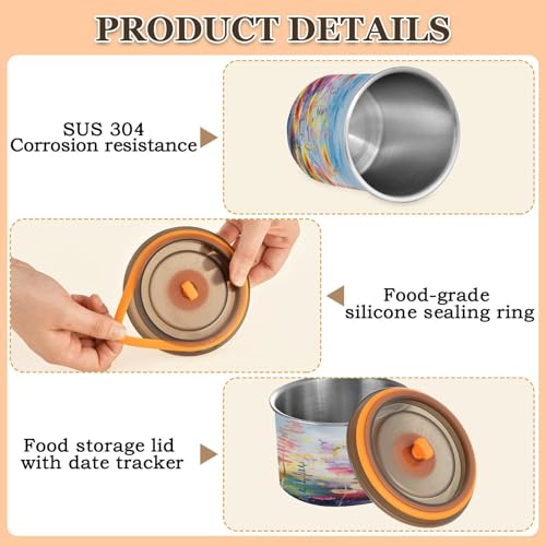 Envase hermético para café acero inoxidable 900 ml ATTX miniatura 4