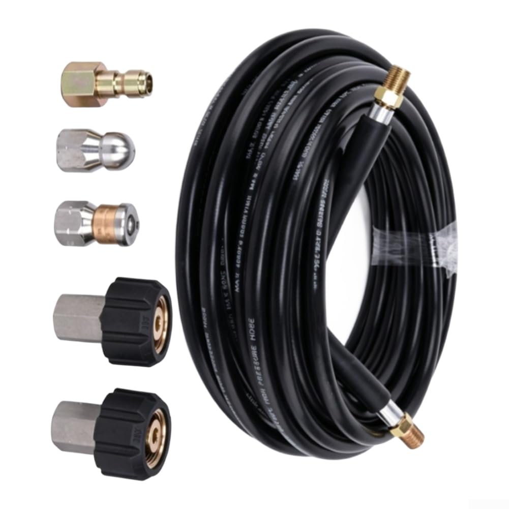 Tuyau Déboucheur Canalisation 15M Haute Pression PVC