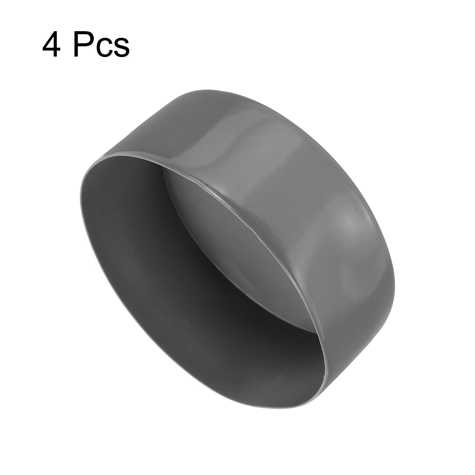 uxcell 4pcs Rubber End Caps 5 1/8