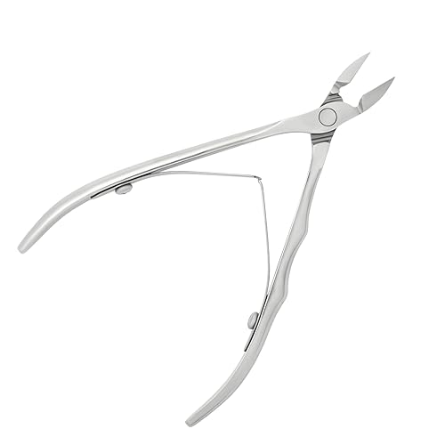 Vista 9 de STALEKS Pinza de cutícula PRO, 0.354 in, afilada a mano Expert 10, fabricada en Europa, Calidad profesional