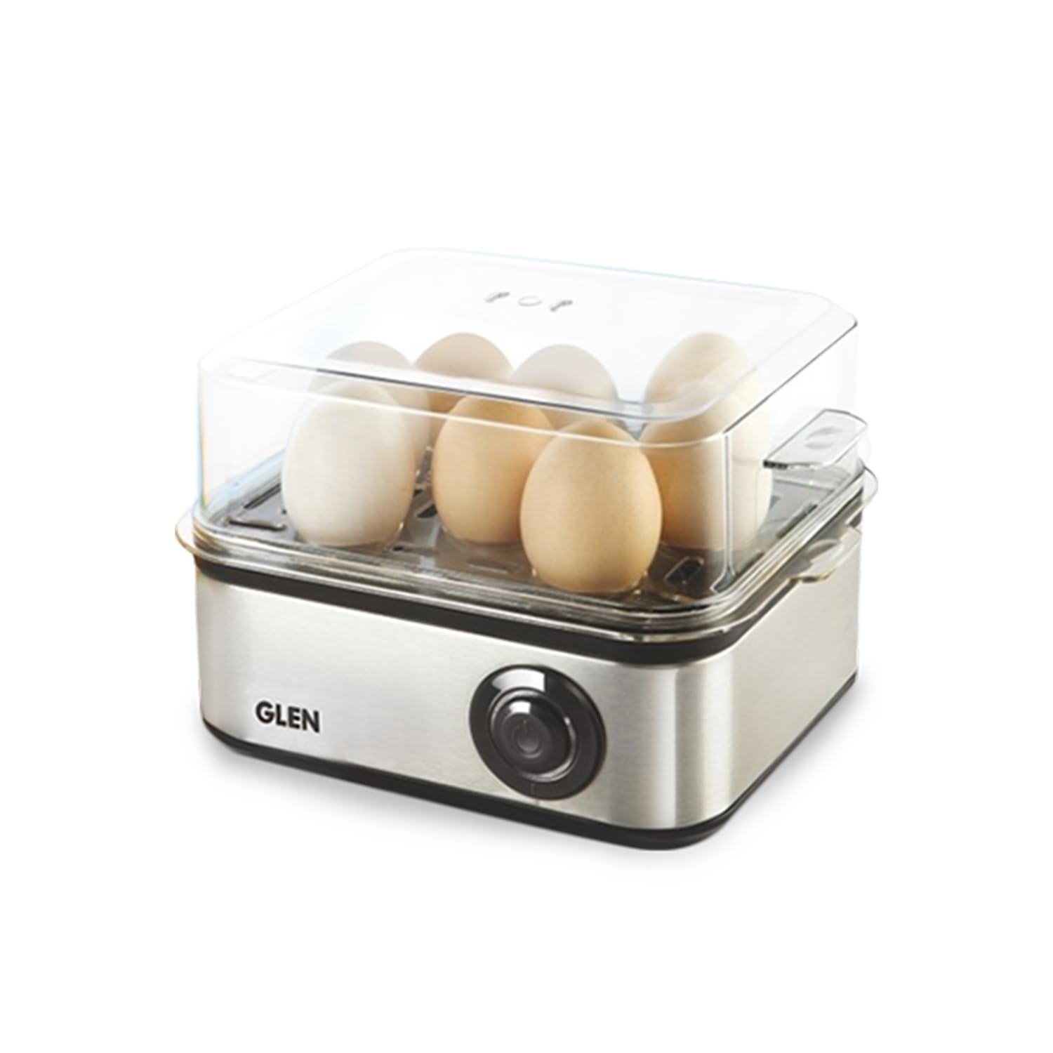 Egg Boiler Steamer Boils upto 8 Eggs Auto shut Off, Push Button Start 350W (SA3036EB8)