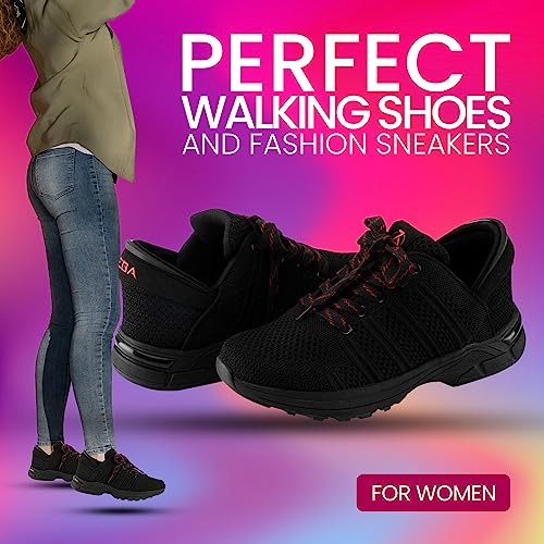 Image of ZEBA Hands Free Slip on Sneakers for Women - Step Up Your Comfort and Style with Perfect Walking Shoes and Fashion Sneakers