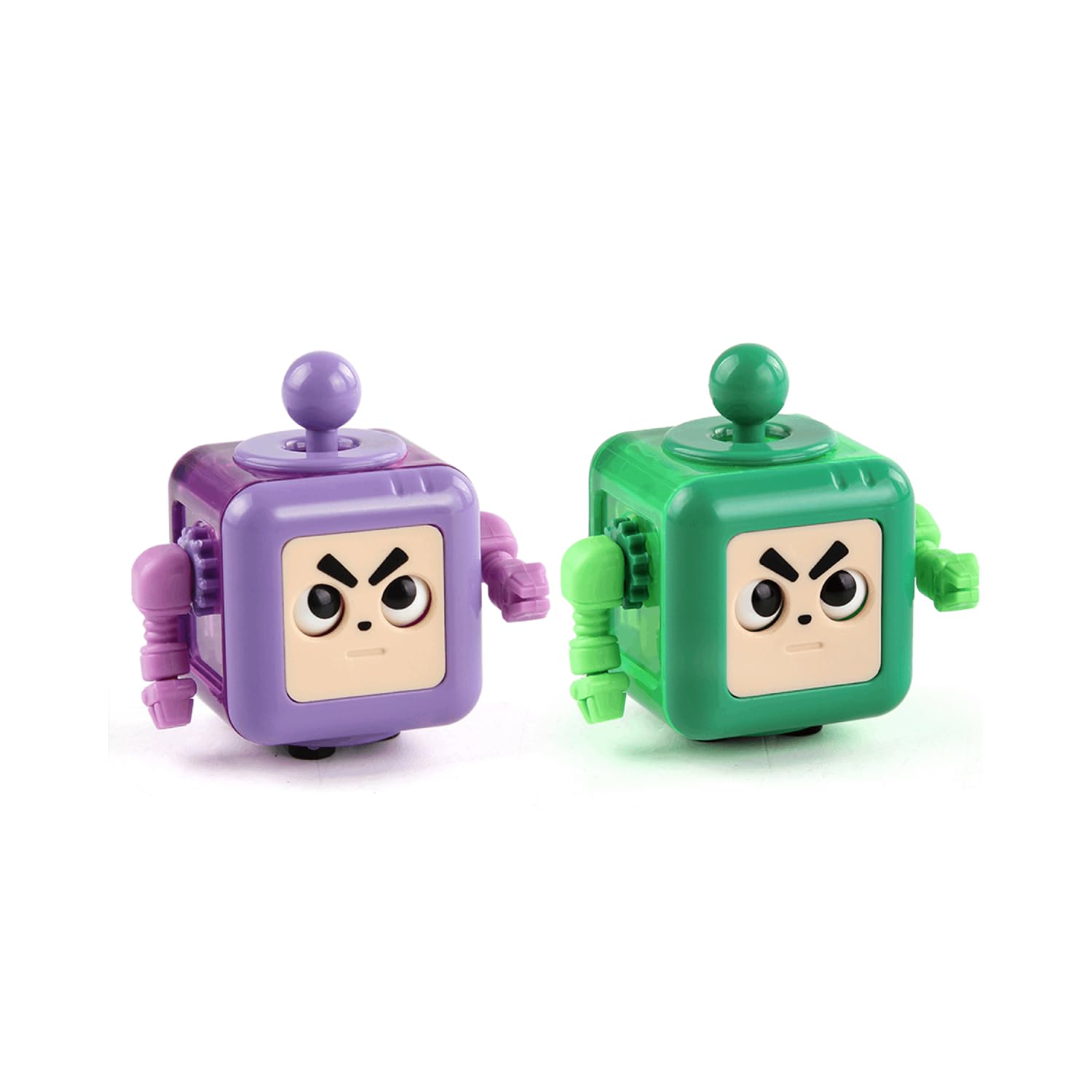 Amazon | 2P フィジェットロボットキューブ フィジェットトイ マジック