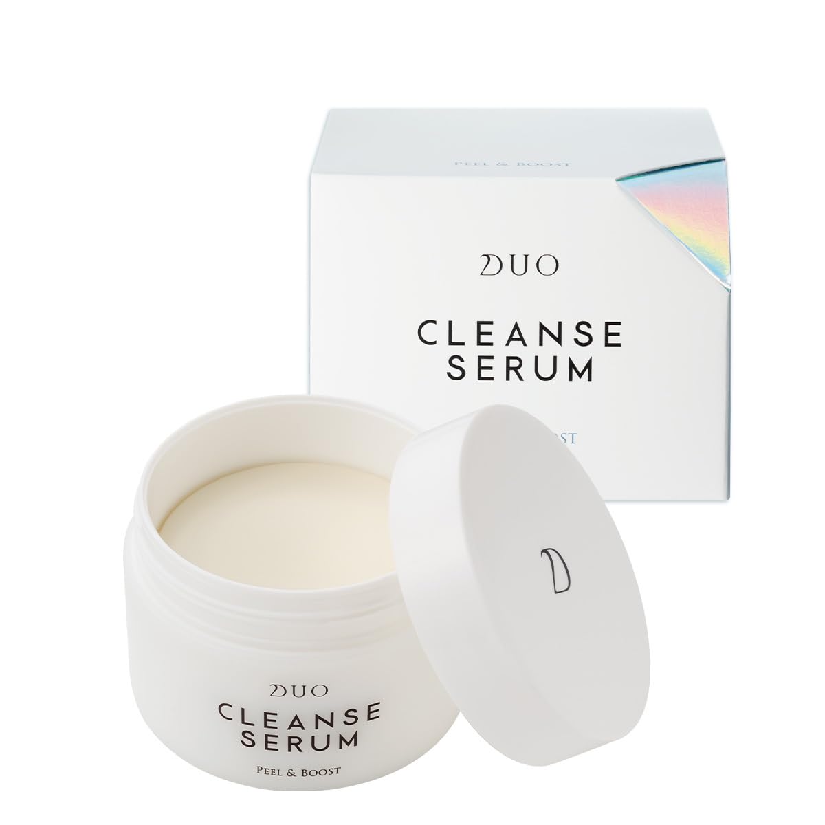 DUO Cleansing Serum, Peel & Boost, Balm Serum, Peeling, Cuticle Care, Cleansing, Azelenic Acid, Human Type Ceramide Inclusion Liposome, Oriental Citrus Scent, 3.2 oz (90 g) Duo