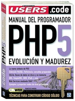 Paperback PHP 5: Espanol, Manual Users, Manuales Users (Spanish Edition) [Spanish] Book