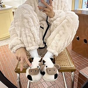 Pluizige pantoffels met gekruiste band - Crèmekleurig - Dames | Primark