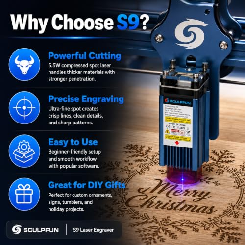 Sculpfun S9 Laser Engraver