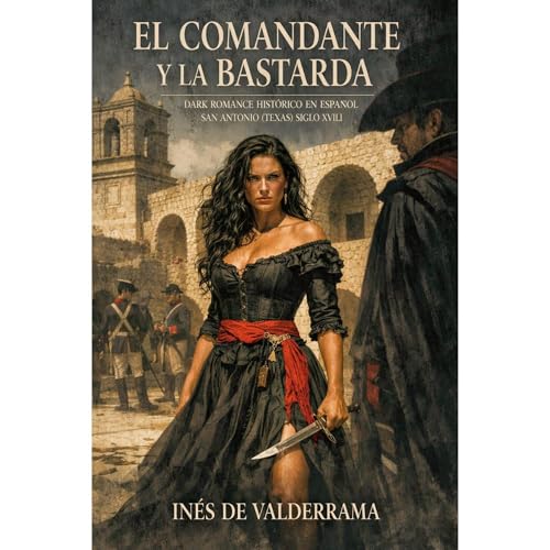 EL COMANDANTE Y LA BASTARDA. DARK ROMANCE HIST&Oacute;RICO EN ESPA&Ntilde;OL. SAN ANTONIO (TEXAS) SIGLO XVIII Audiolibro Por 
