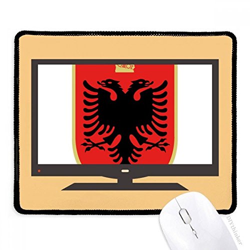 Alfombrilla de ratón de Albania con goma antideslizante para un control fluido en tus juegos