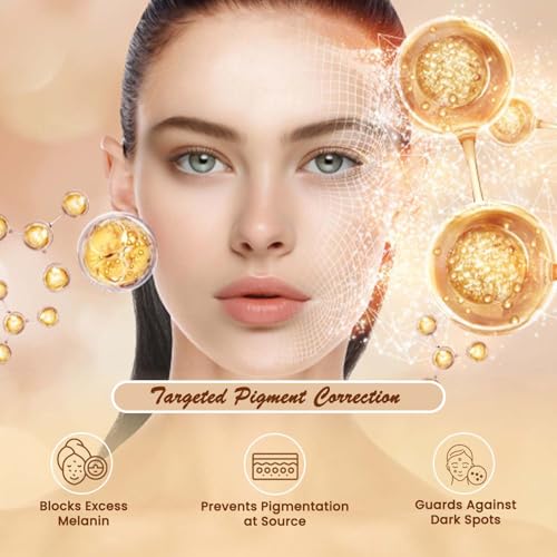 Image of Ishmi Organic Vitamin C Face Serum 30ml | Brightening & Moisturizing | Anti-Tanning & Anti-Aging | Skin Toner & Hydrating Serum for Men & Women