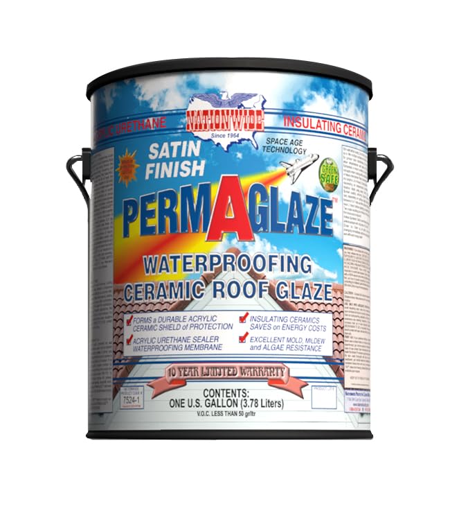Tile Roof Color Glaze & Sealer PERMAGLAZE™ (Red Earth, 1 Gallon)